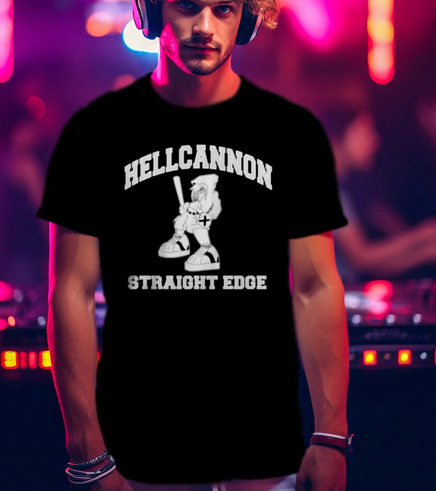 Hellcannon Straight Edge Mosh Punk T-Shirt