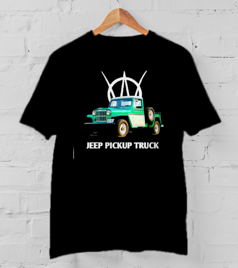 Willys Jeep Pickup Classic Vintage Truck Retro Style T-Shirt