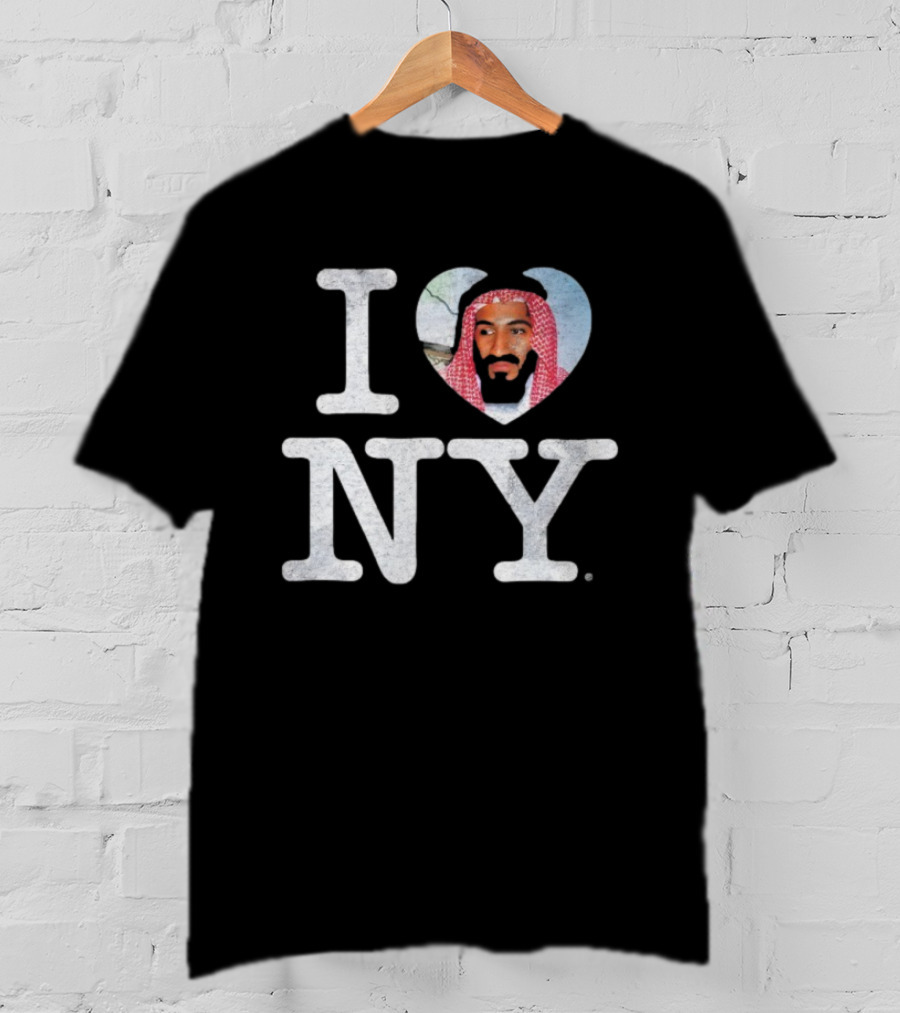 I Love NY With Saudi Arabia Twist Image T-Shirt