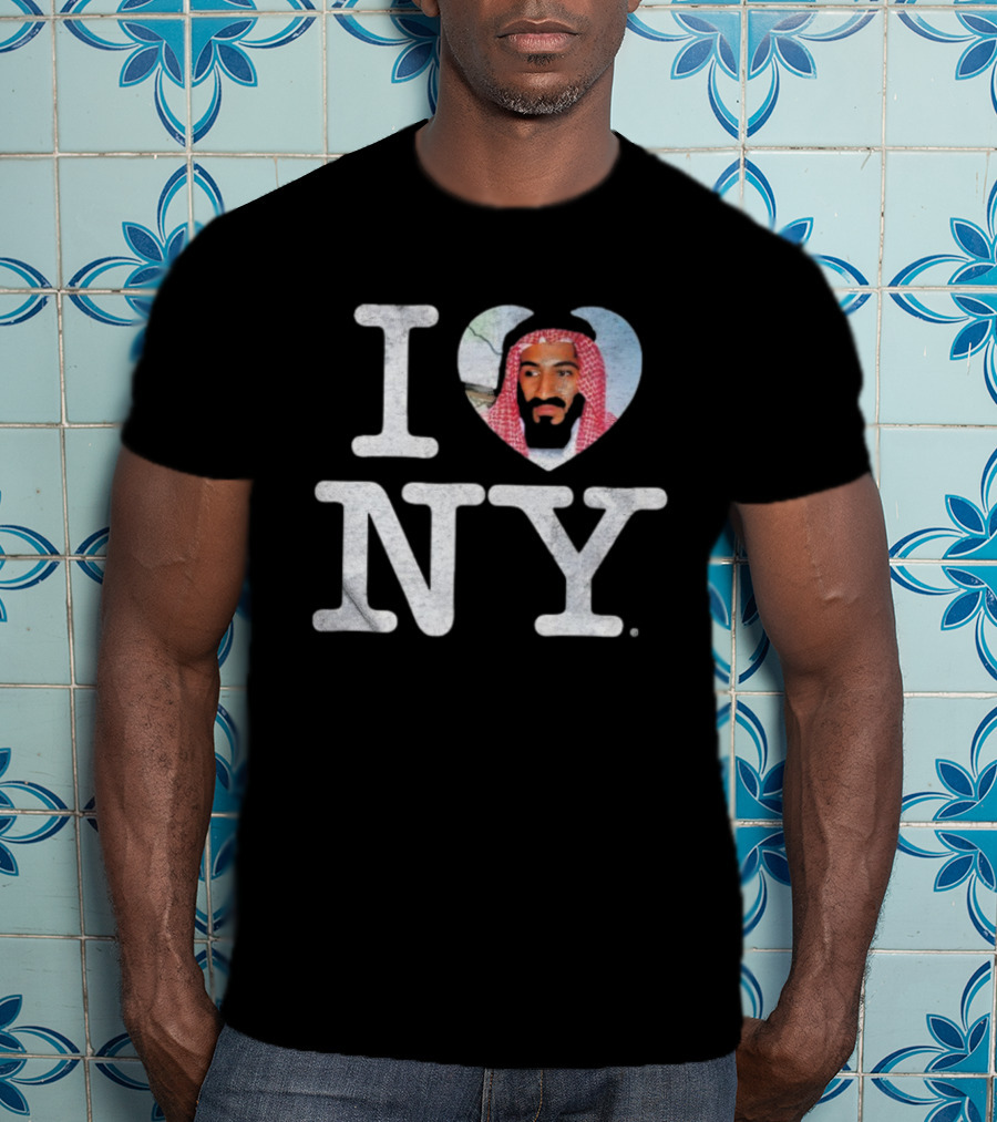 I Love NY With Saudi Arabia Twist Image T-Shirt