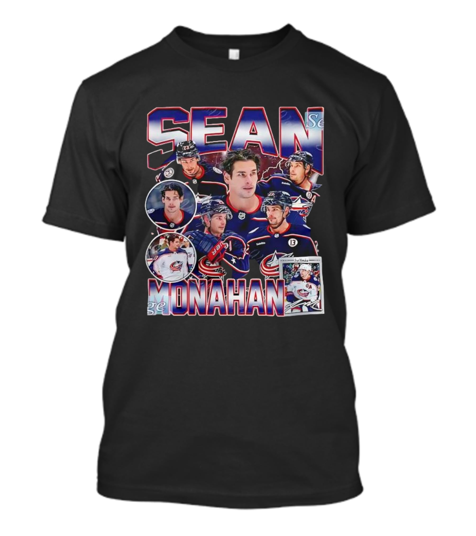 Sean Monahan Columbus Hockey Collection T-Shirt