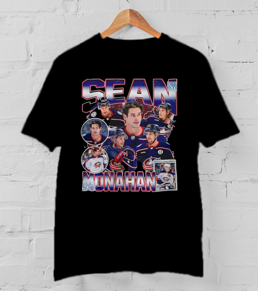Sean Monahan Columbus Hockey Collection T-Shirt