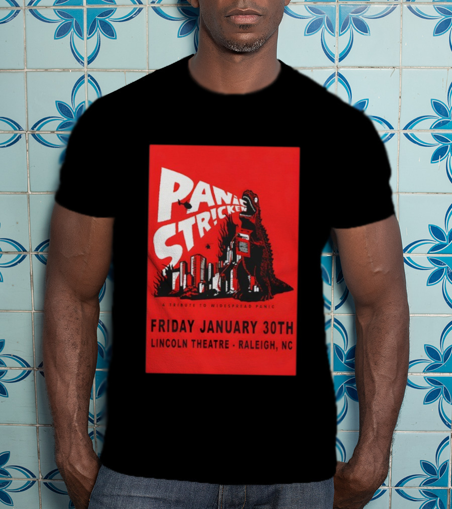 Panic Stricken A Tribute To Widespread Panic Lincoln Theatre Raleigh NC January 30 2026 T-Shirt
