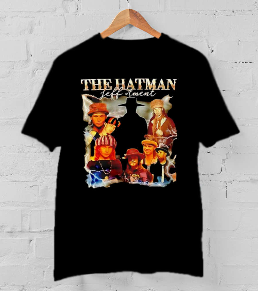 The Hatman Jeff Ament Lightning Collage T-Shirt
