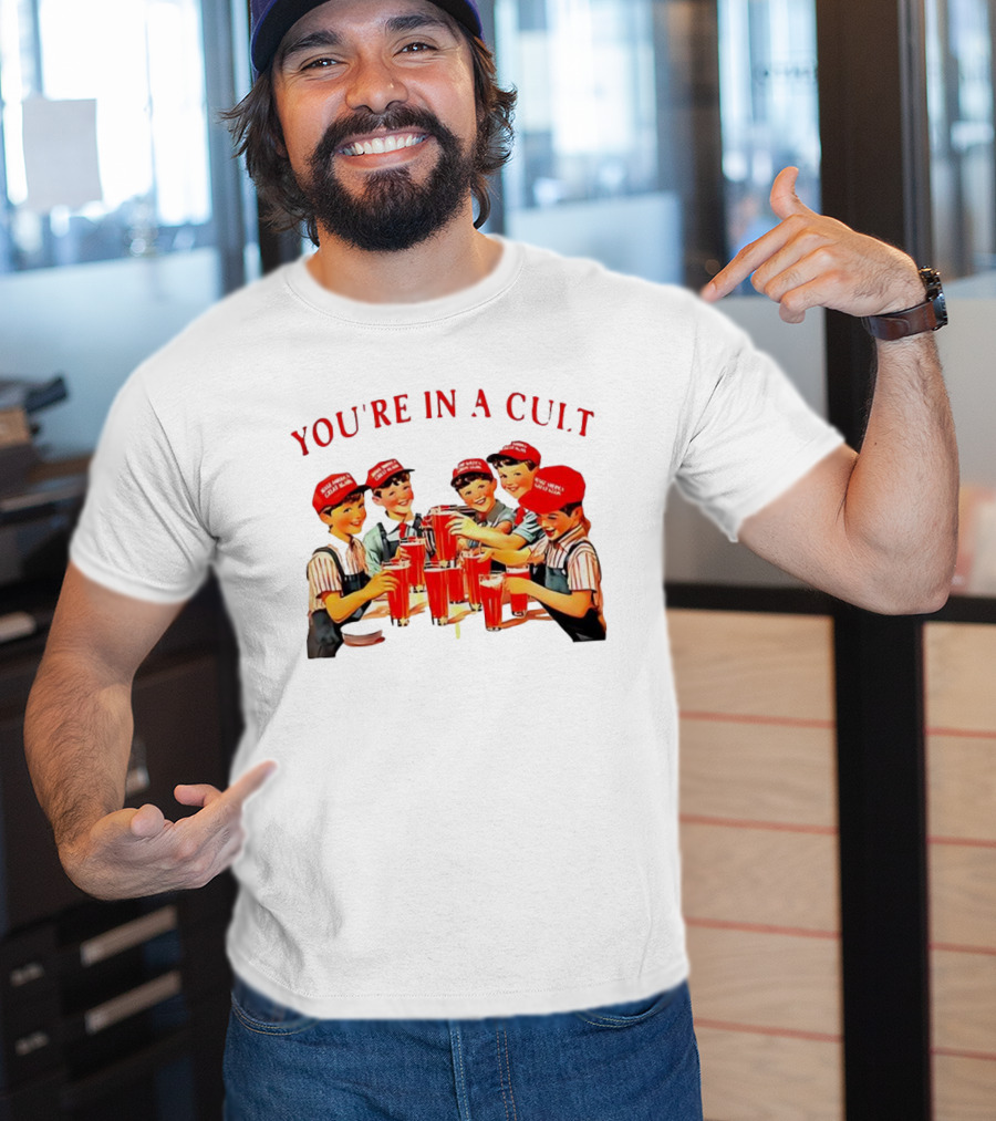 You're In A Cult Make America Cult Again Vintage Theme T-Shirt