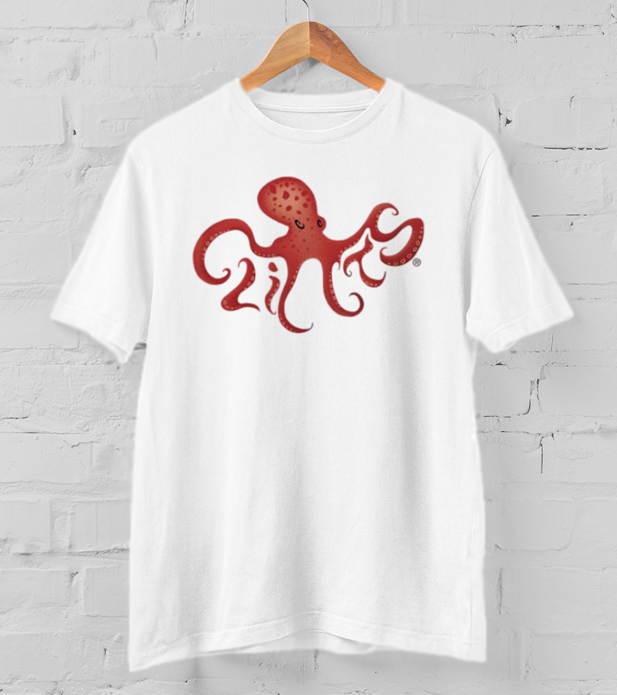 Clints Inc Octopus 2 Litre T-Shirt