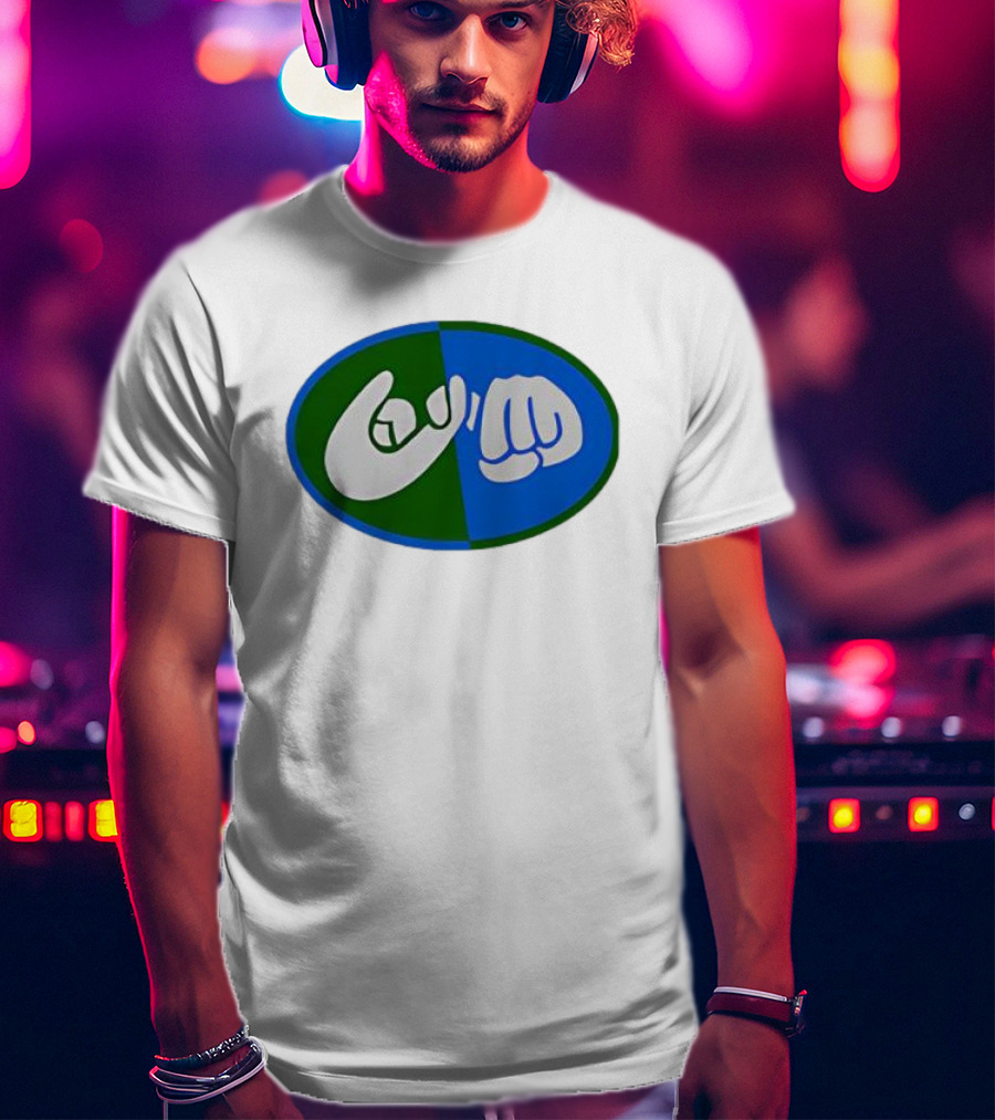 Help With That Request Circle Hand And Fist Icon T-Shirt