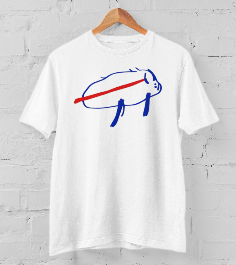 Buffalo Bills Josh Allen Potato Funny Sports Mashup T-Shirt