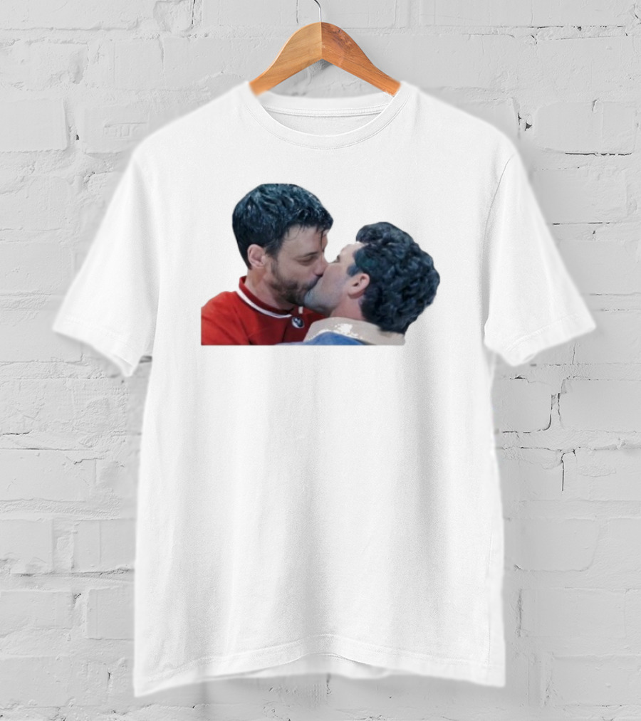 The Little Gay Scott Kipp Kiss Star Trek Parody LGBTQ+ T-Shirt