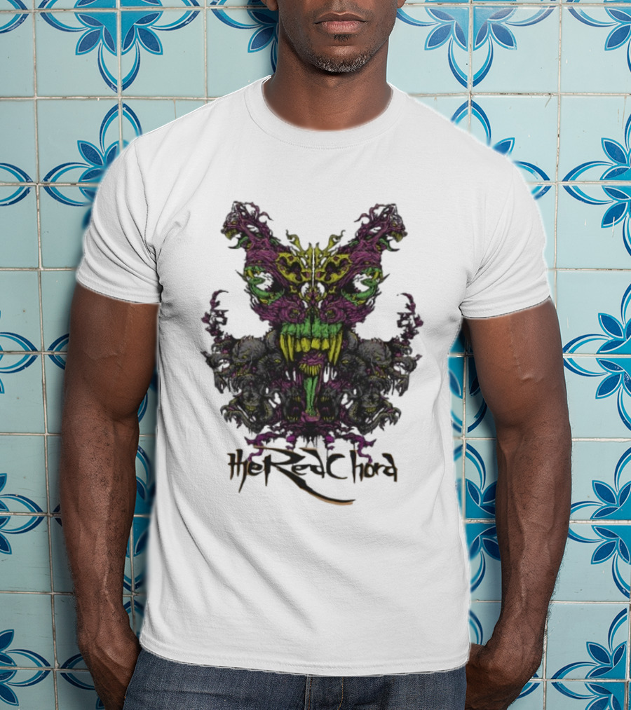 The Red Chord Legion Symmetrical Skull Art T-Shirt