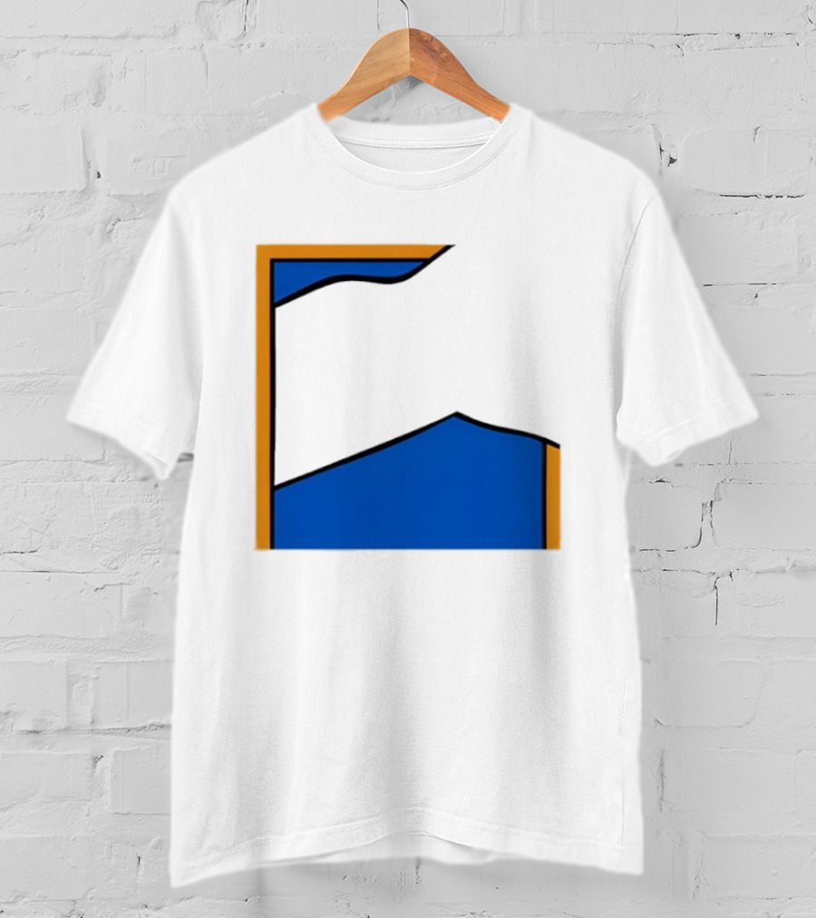 Thechemicalbrothers Kipping Like A Stone Retro Blue Orange Modern Art Style T-Shirt