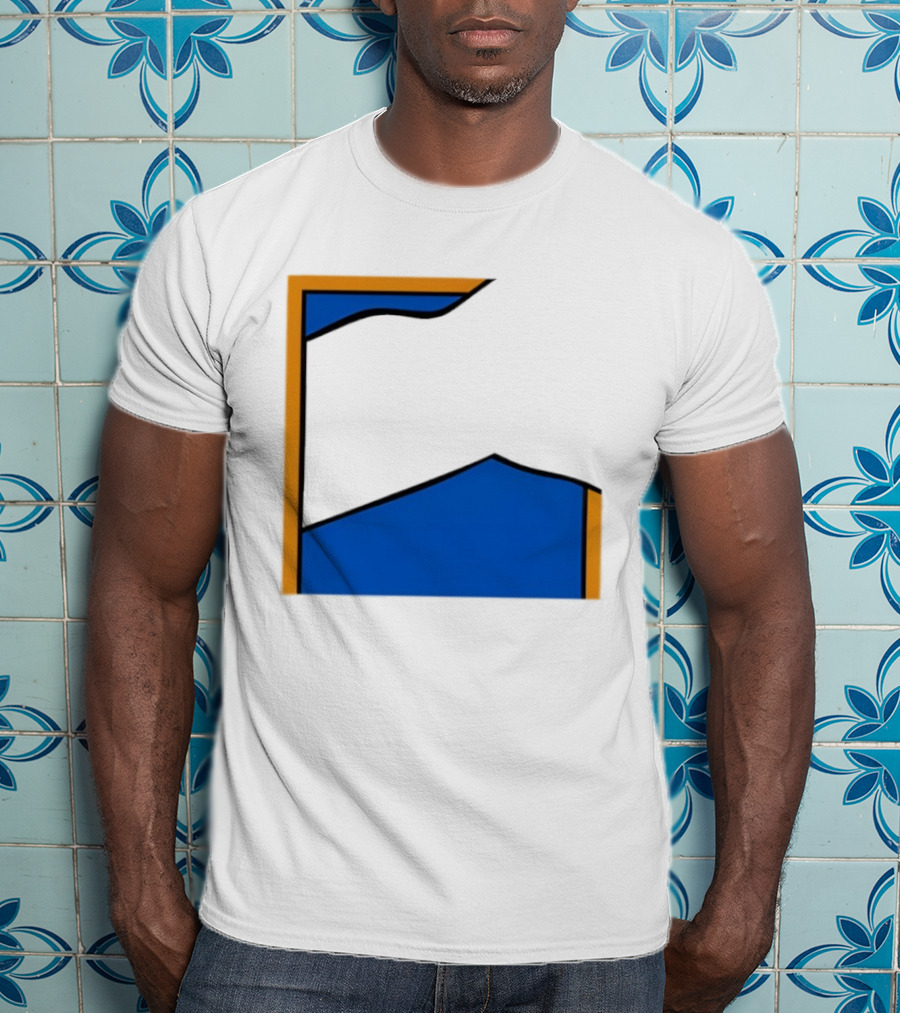 Thechemicalbrothers Kipping Like A Stone Retro Blue Orange Modern Art Style T-Shirt