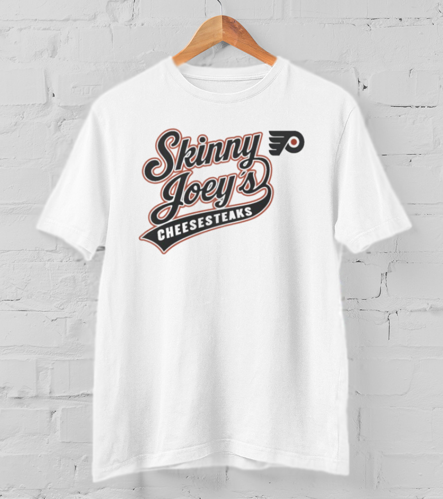 Philadelphia Flyers Skinny Joey’s Cheesesteaks Collaboration T-Shirt