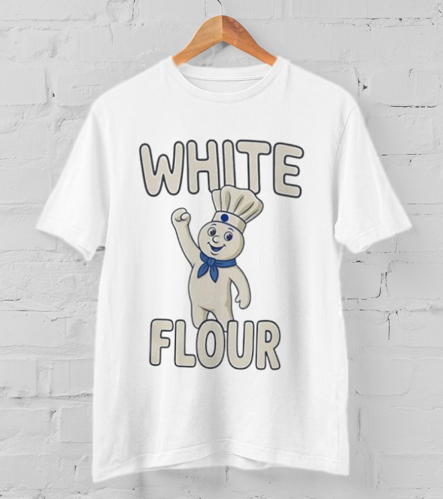 Pillsbury Doughboy White Flour Mascot T-Shirt