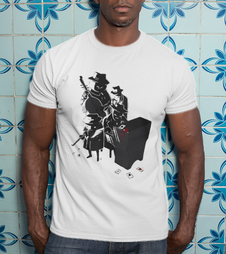 Project Soundpage Midnight Music Jazz Band Noir Aesthetic T-Shirt