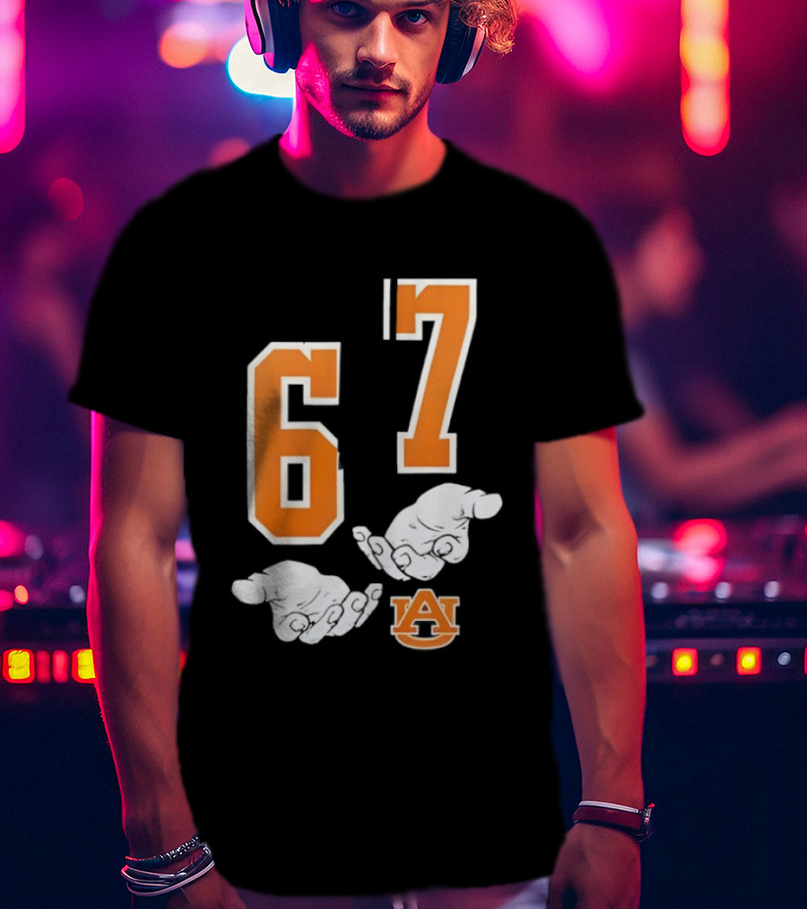 Auburn Tigers 67 Rock Paper Scissors Fun T-Shirt