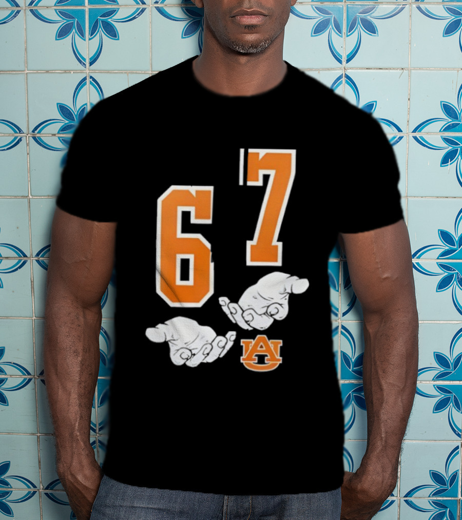 Auburn Tigers 67 Rock Paper Scissors Fun T-Shirt