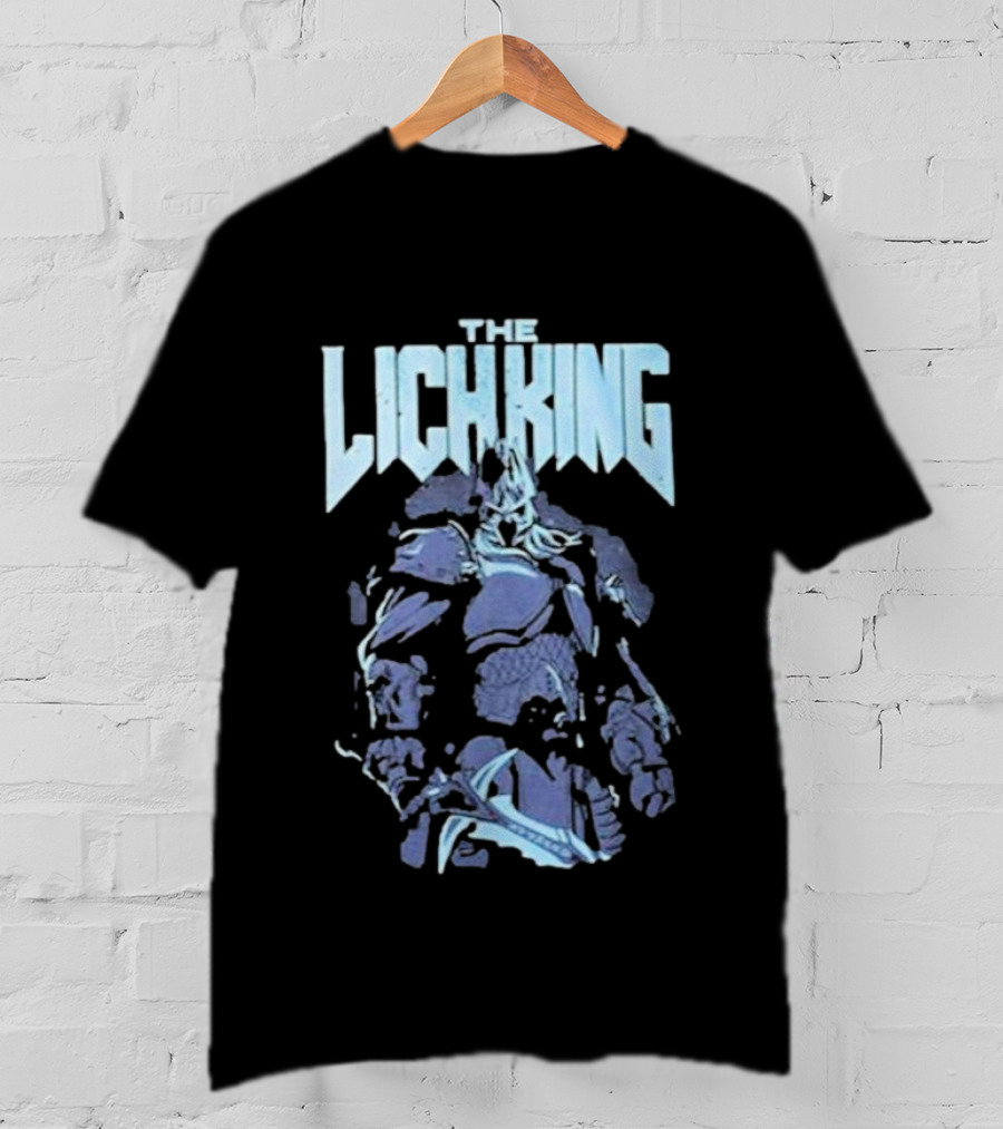 The Lich King Blizzard Iconic Character Armor T-Shirt