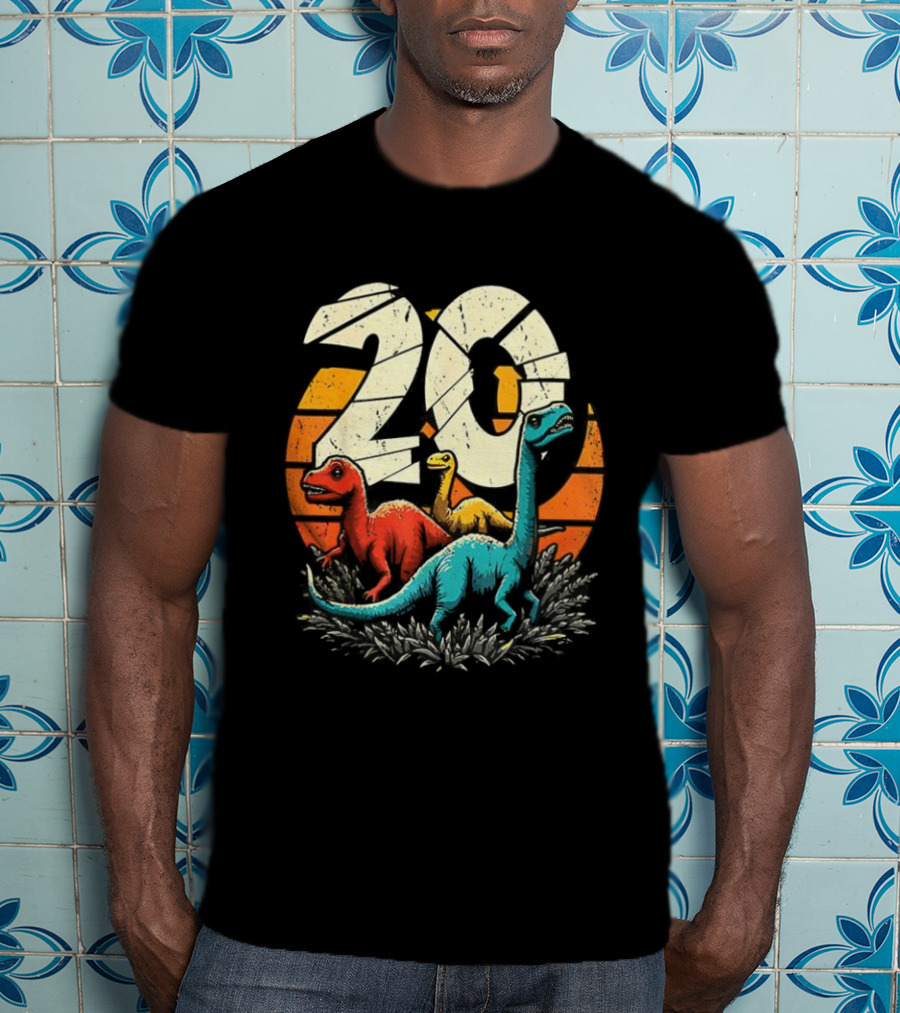 20 Year Old Dinosaur Prehistoric Times T-Shirt