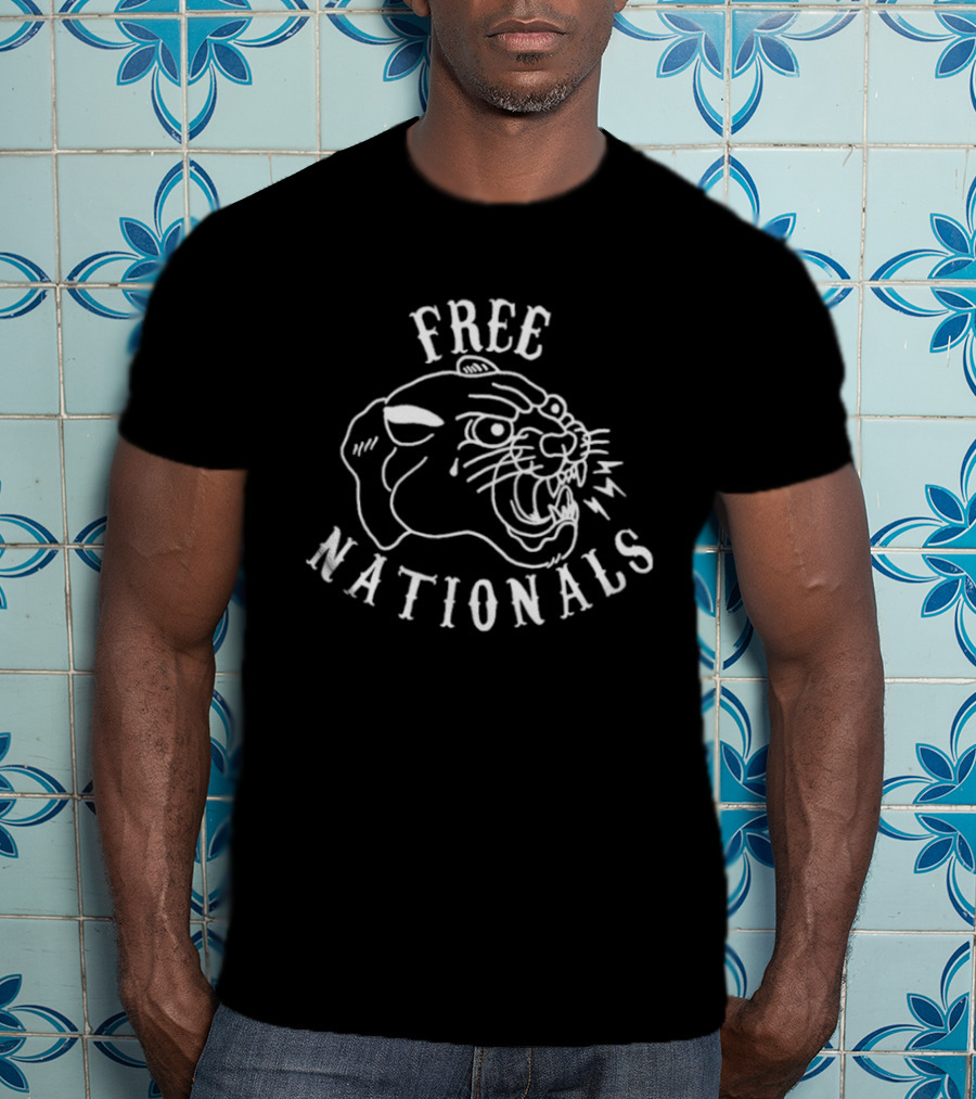 Free Nationals Panther Roaring T-Shirt