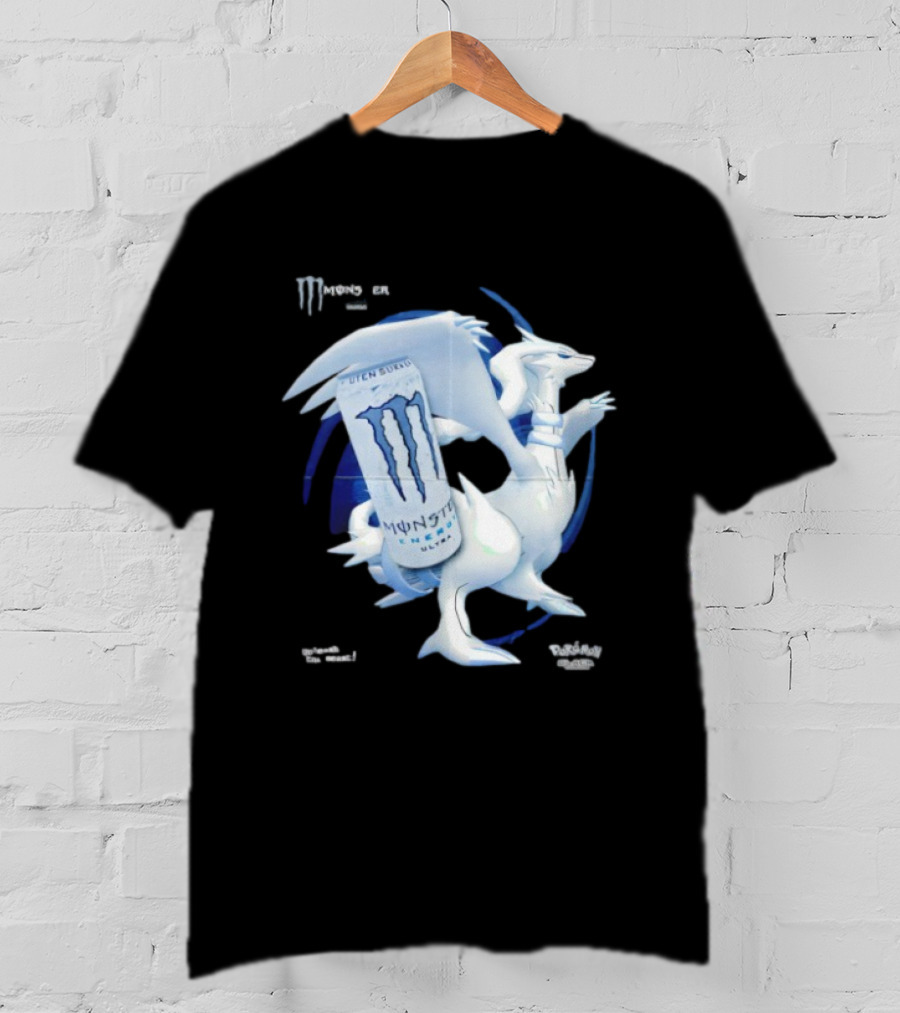 Monster Energy Ultra Reshiram Pokémon Black Unleash The Beast T-Shirt