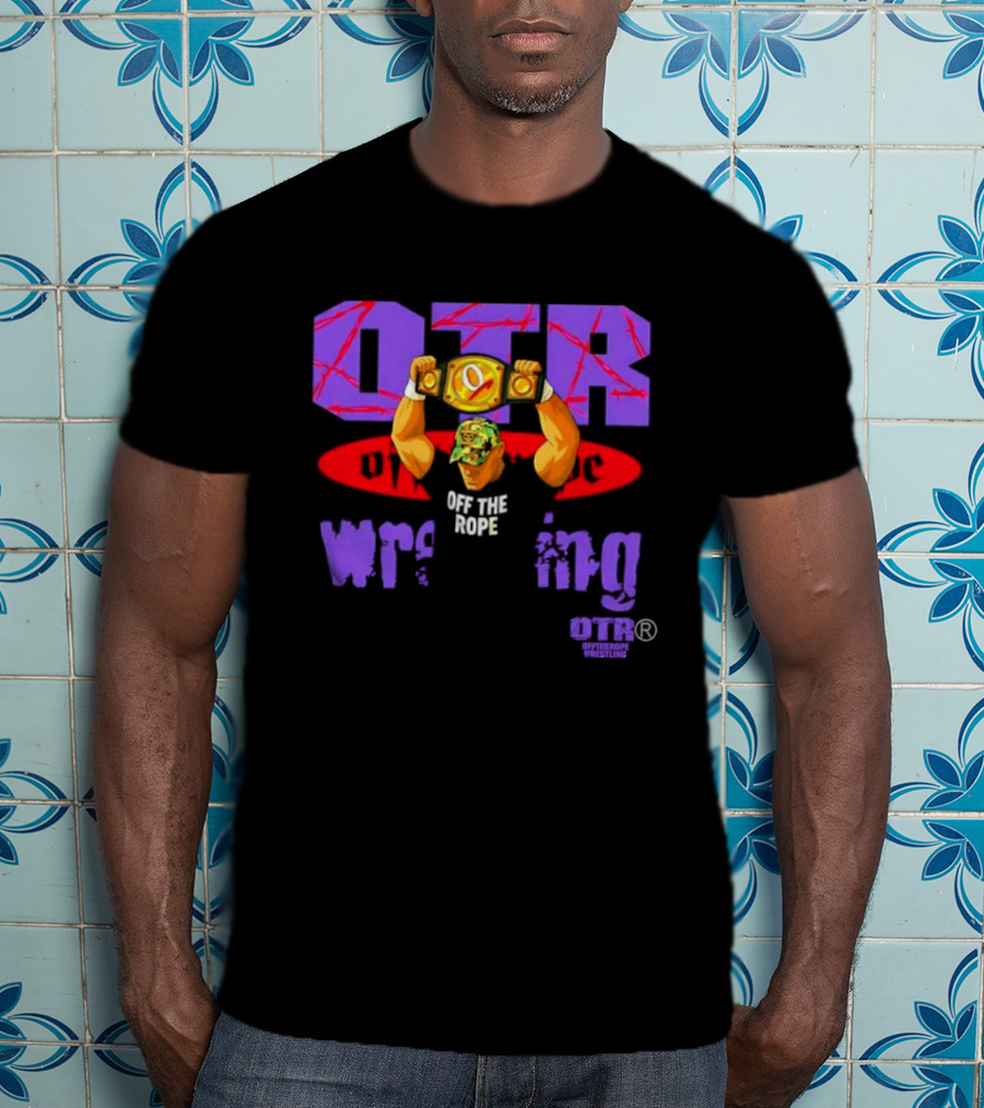 OTR Off The Ropes Wrestling Championship Belt Victory T-Shirt