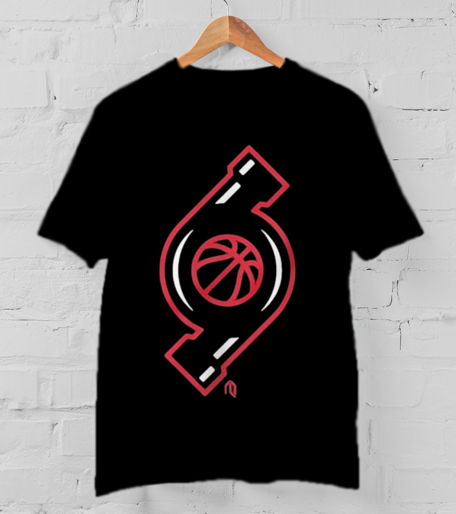 Portland Trail Blazers Turbo Charged Basketball T-Shirt