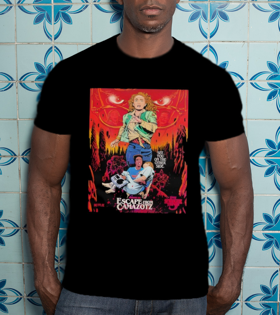 Stranger Things 5 Chapter 6 Escape From Camazotz Butcher Billy Netflix See You On The Other Side T-Shirt