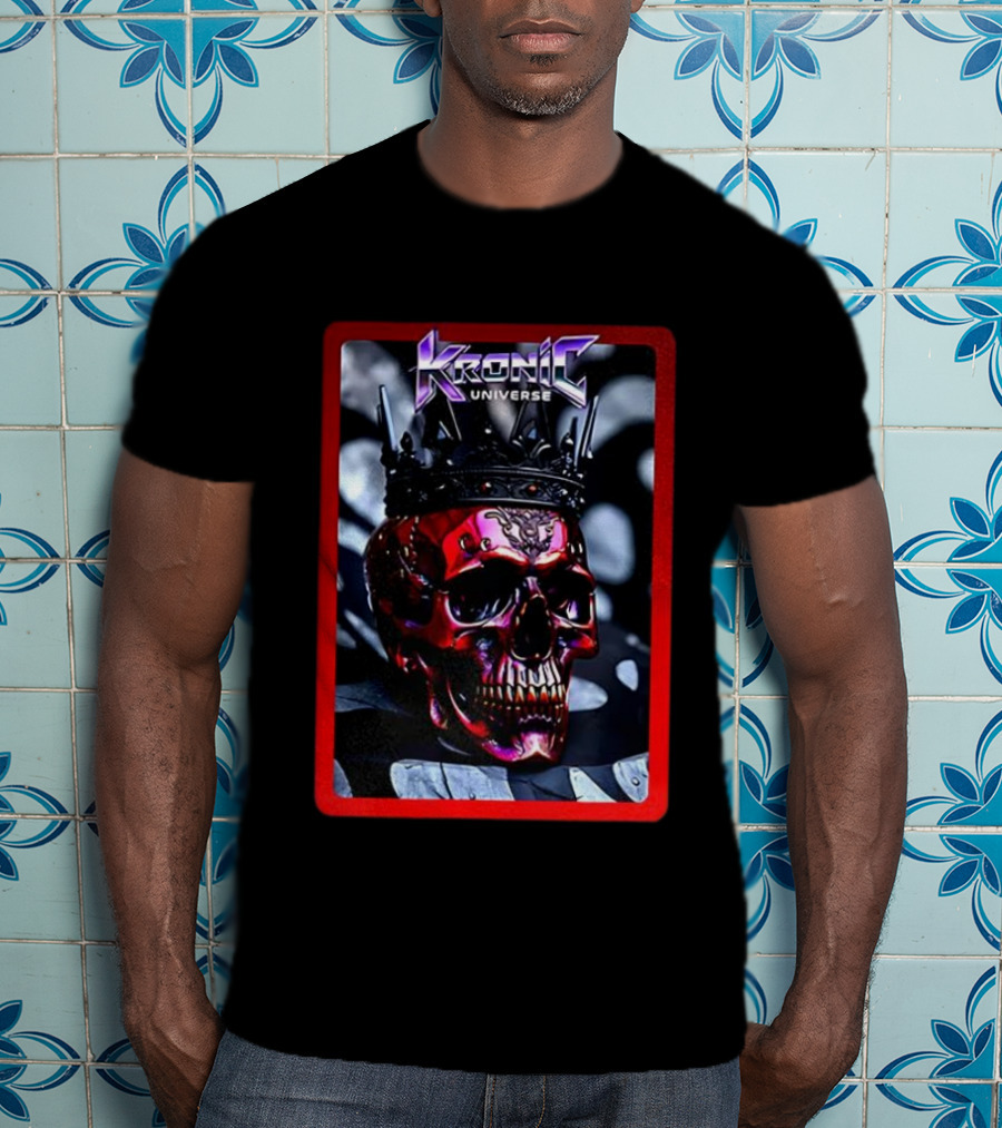 Kronic Universe Red Skull Monarch Of Darkness T-Shirt