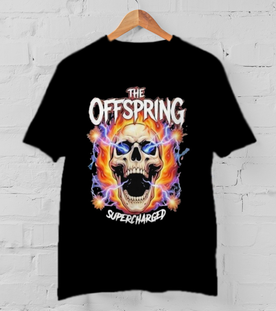 The Offspring Supercharged 2026 Grand Sierra Resort Reno Nevada Bad Religion Concert T-Shirt