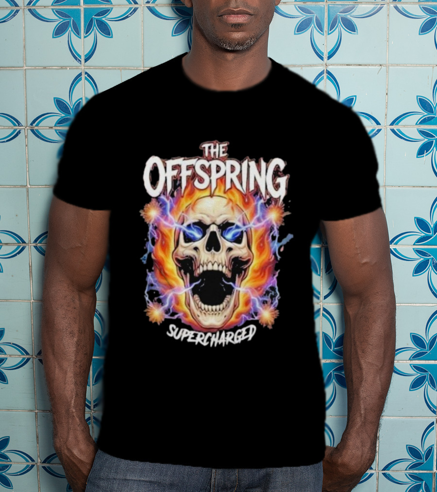 The Offspring Supercharged 2026 Grand Sierra Resort Reno Nevada Bad Religion Concert T-Shirt