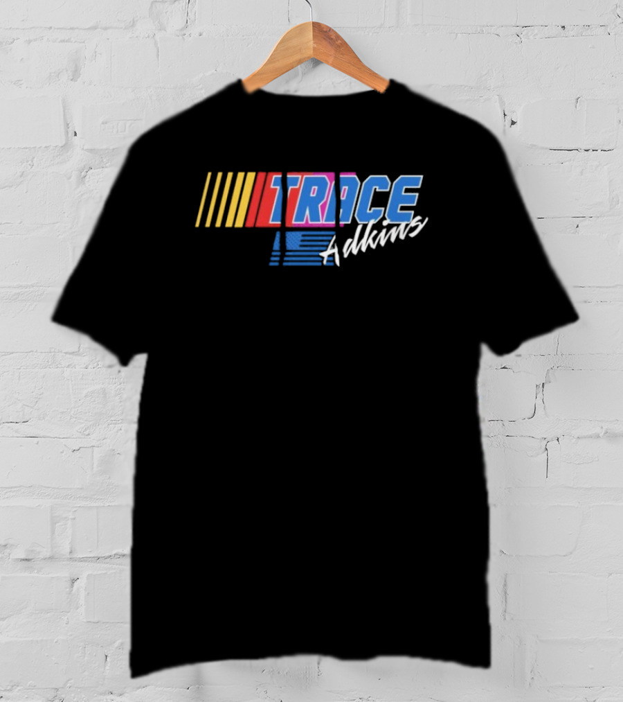 Trace Adkins USA Flag Racing T-Shirt