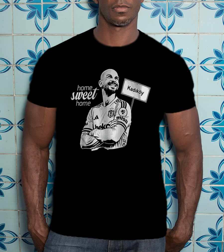 Václav Černý Home Sweet Home Football Flag Concept T-Shirt