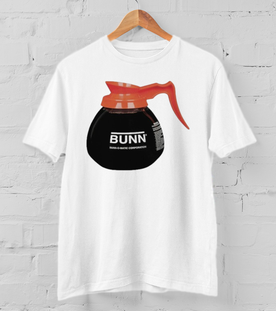 Bunn Coffee Pot Bunn O Matic Corporation Classic Orange Handle T-Shirt