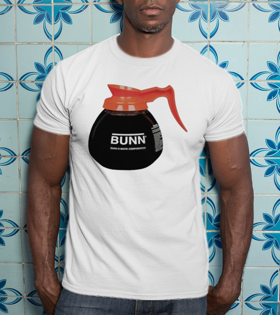 Bunn Coffee Pot Bunn O Matic Corporation Classic Orange Handle T-Shirt