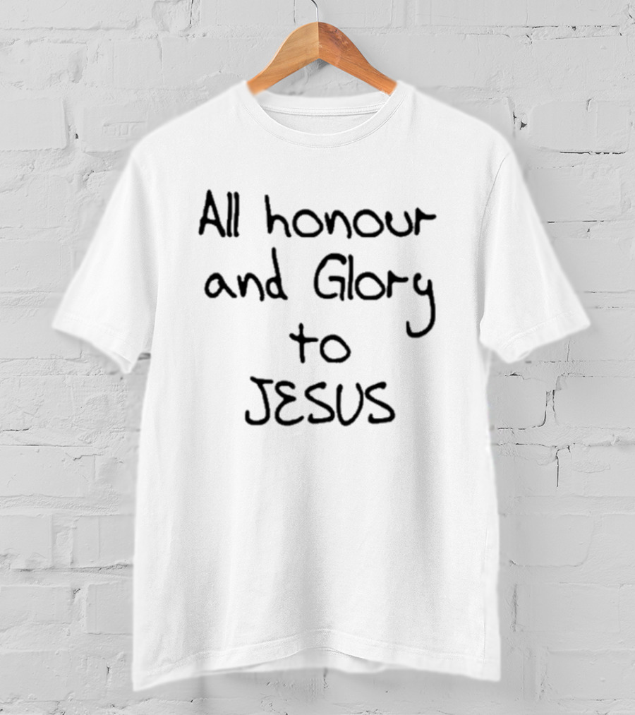 All Honour And Glory To Jesus Gabriel Magalhães T-Shirt