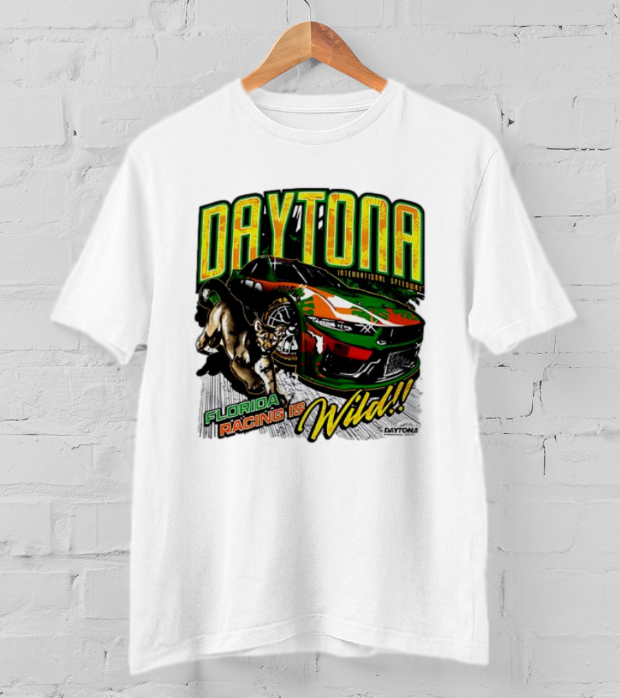 Daytona International Speedway Florida Racing Is Wild Daytona 500 Regional Franklin T-Shirt