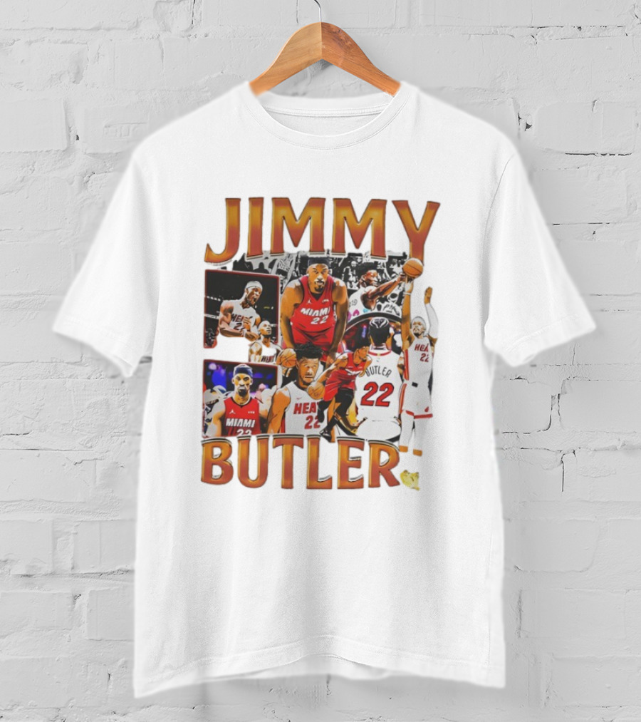 Jimmy Butler Miami Heat 22 Basketball Star Highlights T-Shirt