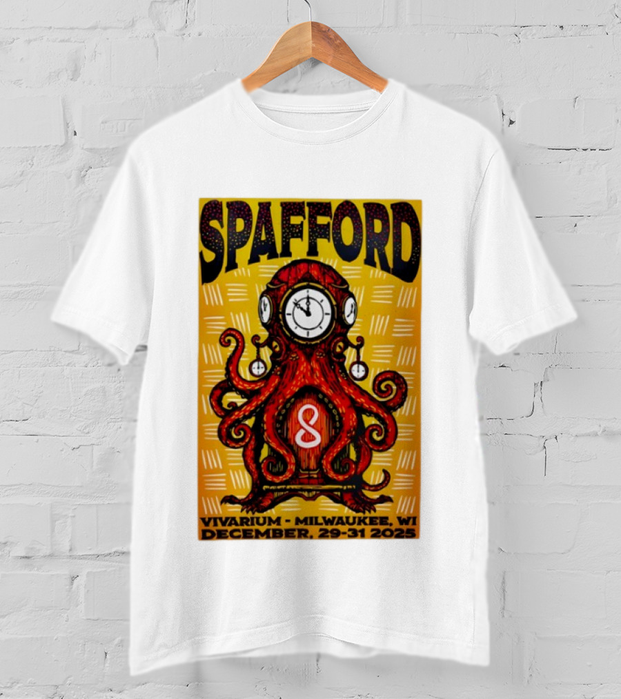 Spafford Vivarium Milwaukee WI December 29 31 2025 Octopus T-Shirt