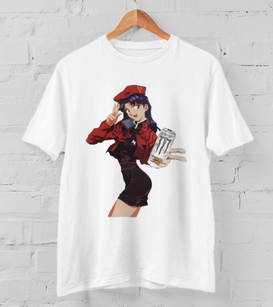 Misato Katsuragi Monster Energy Zero Sugar T-Shirt