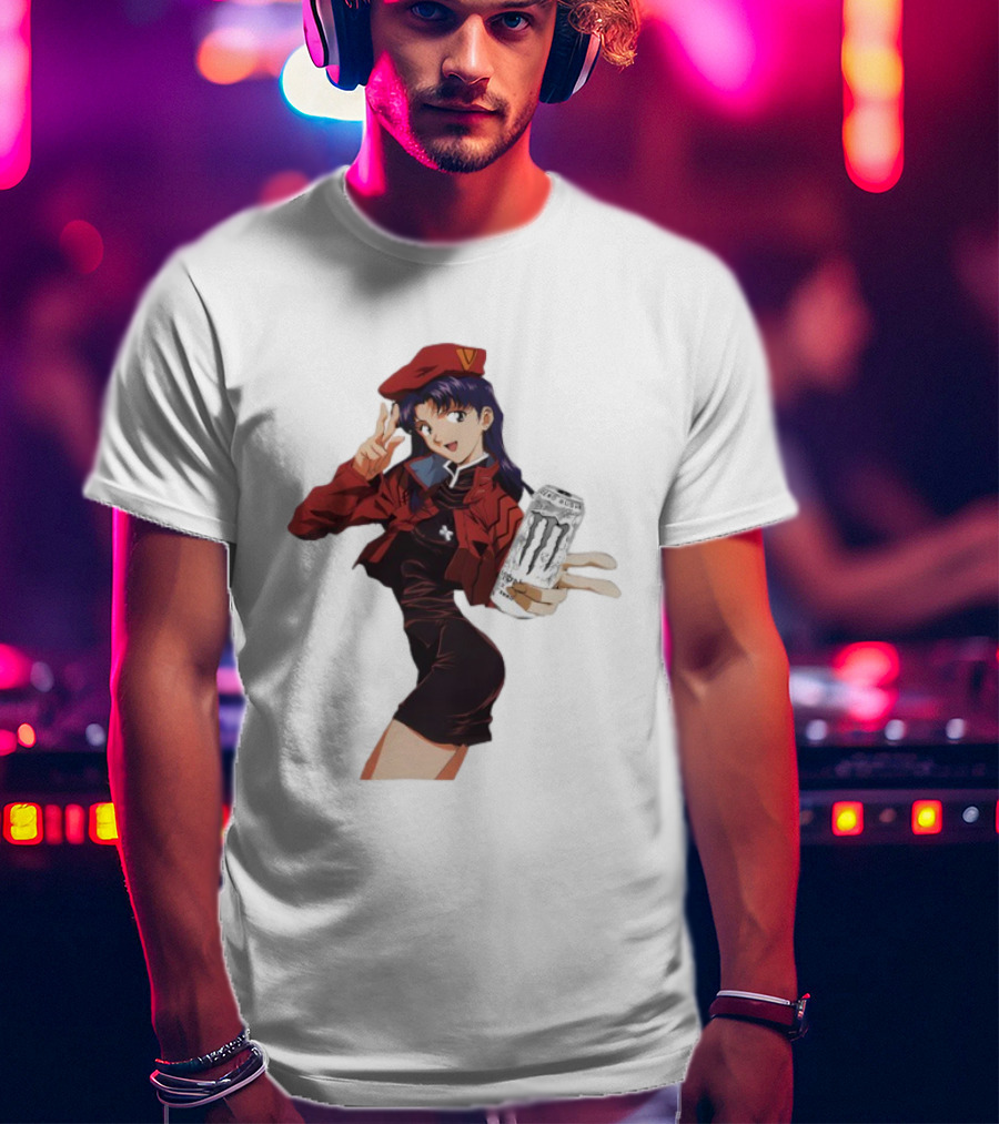 Misato Katsuragi Monster Energy Zero Sugar T-Shirt