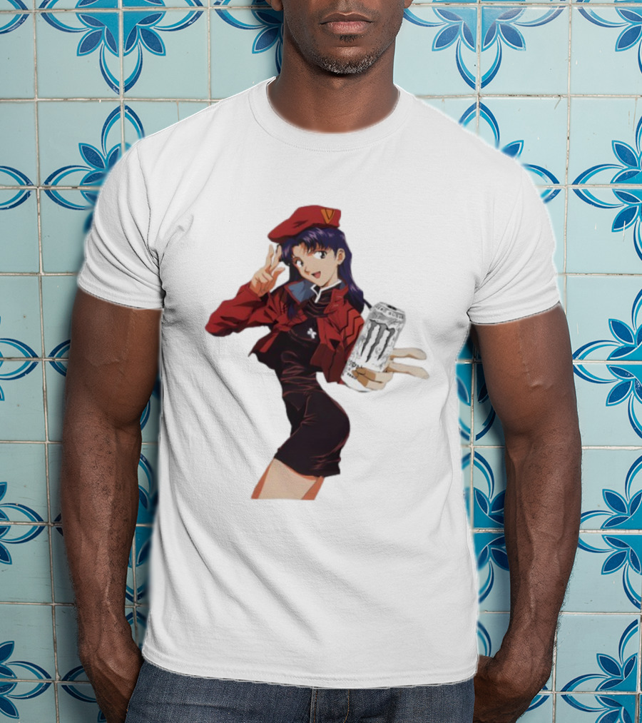 Misato Katsuragi Monster Energy Zero Sugar T-Shirt