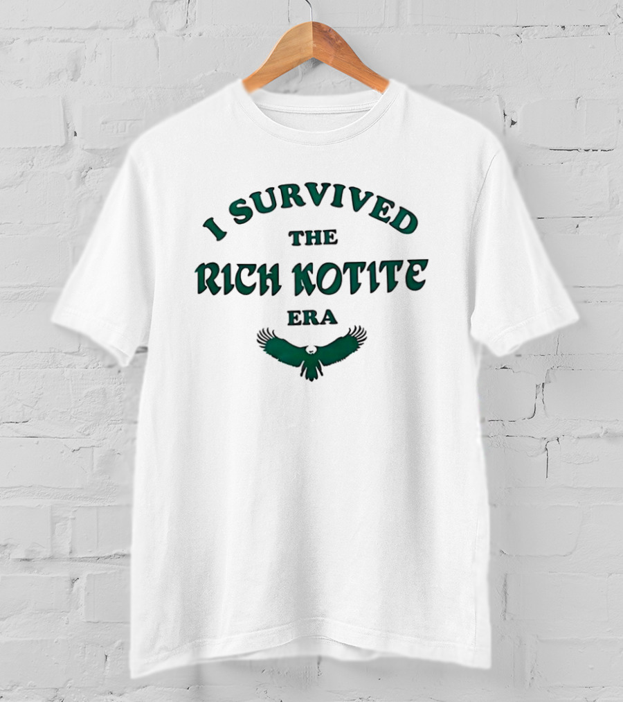 Philadelphia Eagles I Survived The Rich Kotite Era Eagle T-Shirt