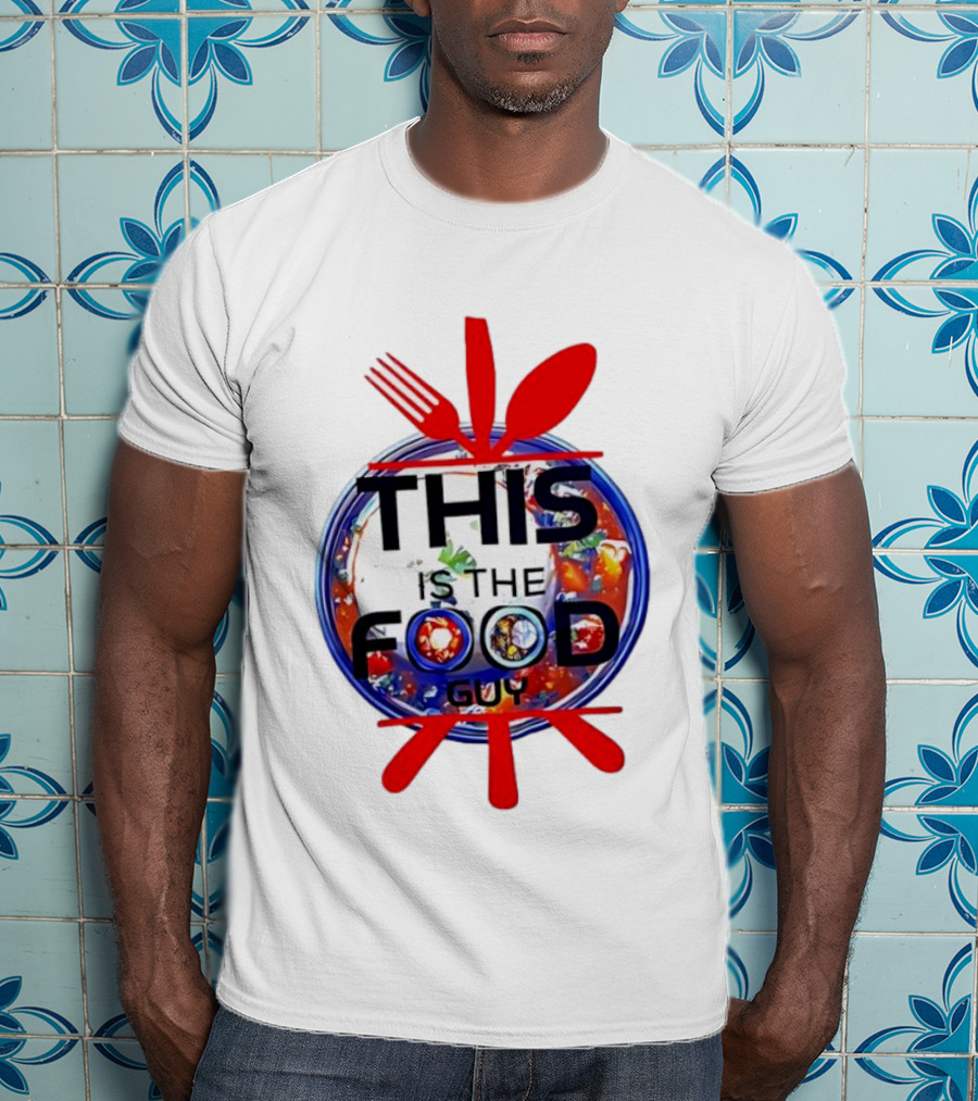 This Is The Food Guy Plate Utensils T-Shirt