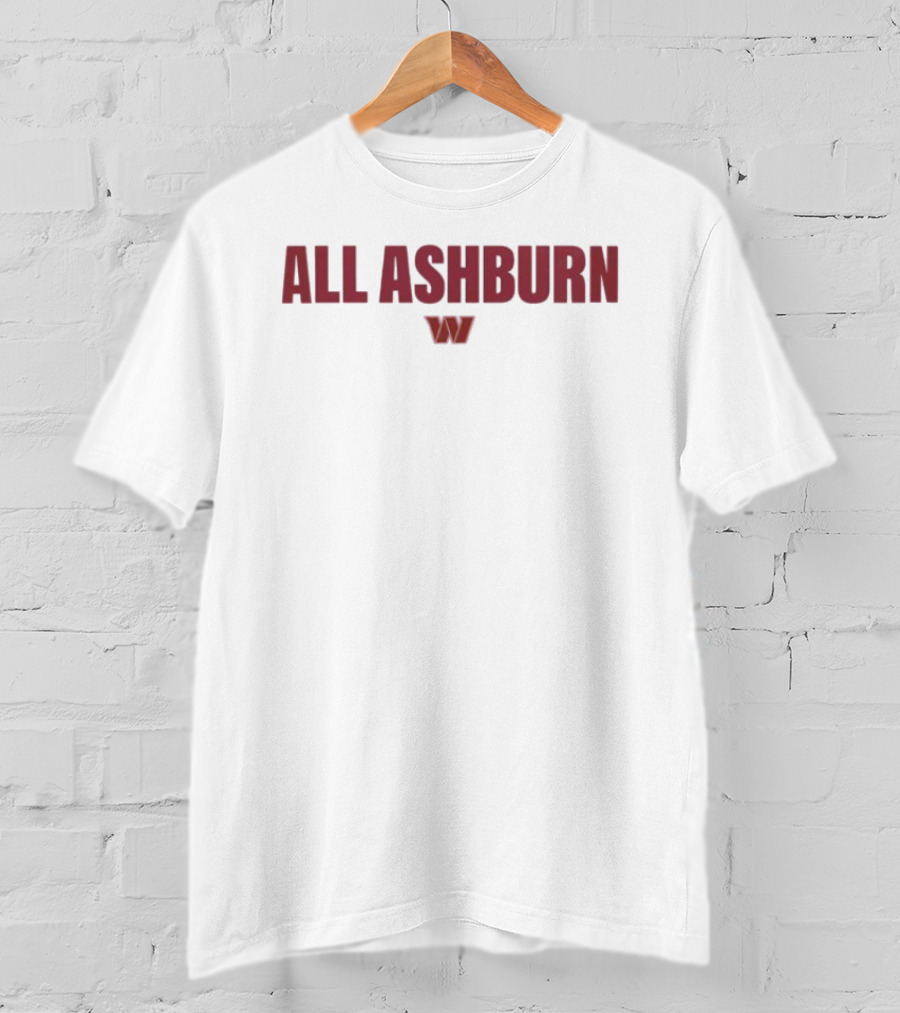 All Ashburn Washington Commanders W T-Shirt