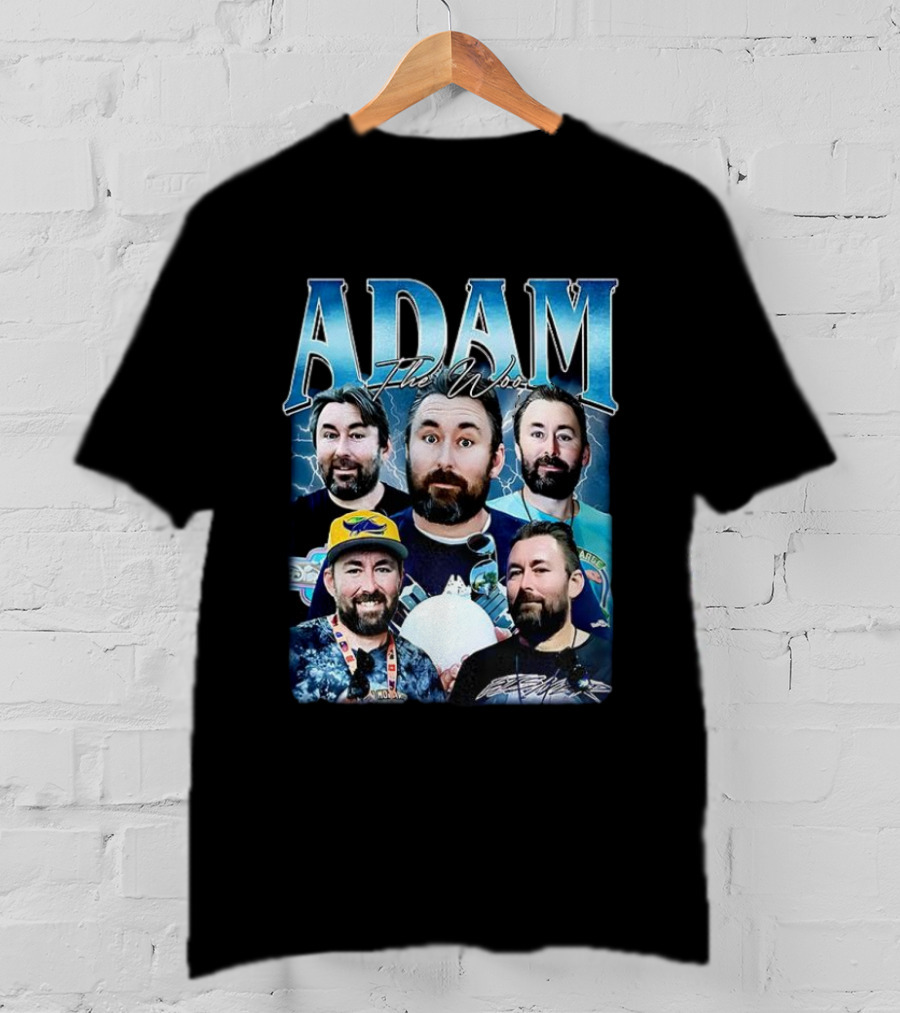 ADAM The Woo Youtuber 90s T-Shirt