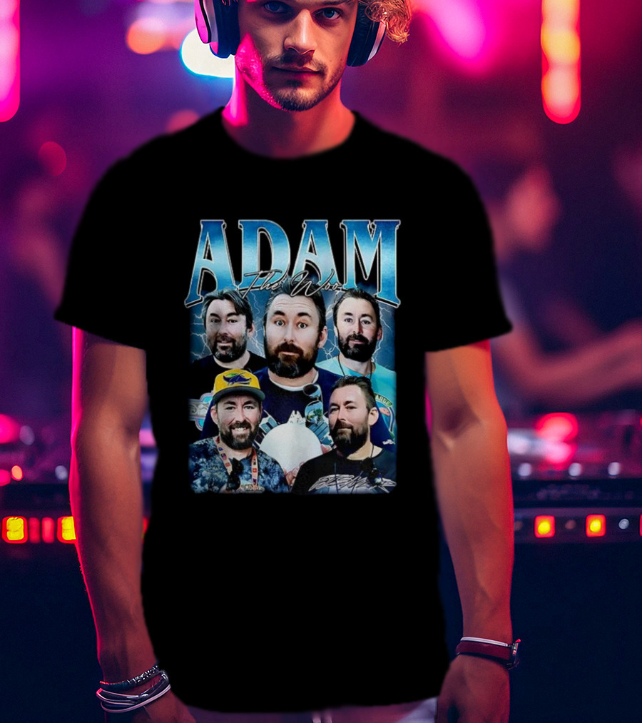 ADAM The Woo Youtuber 90s T-Shirt