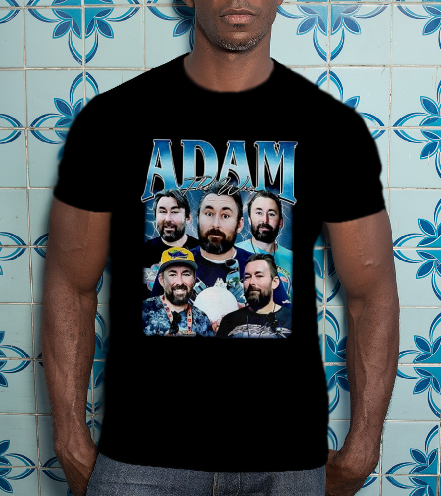 ADAM The Woo Youtuber 90s T-Shirt