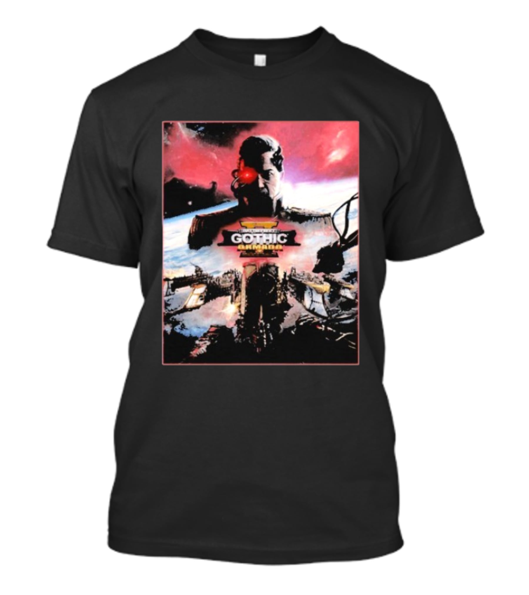 Battlefleet Gothic Armada 2 Sci Fi Naval Warfare Commander Game T-Shirt