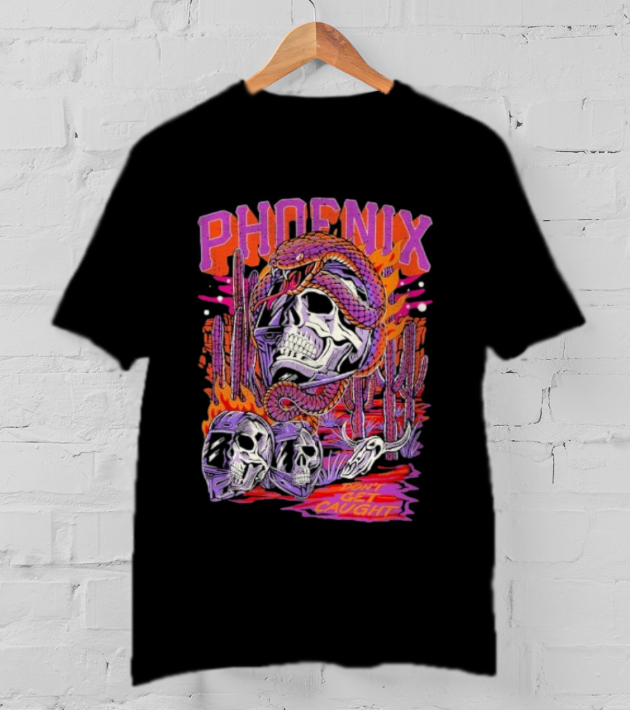 Ghost Racing Phoenix Don’t Get Caught Skulls T-Shirt
